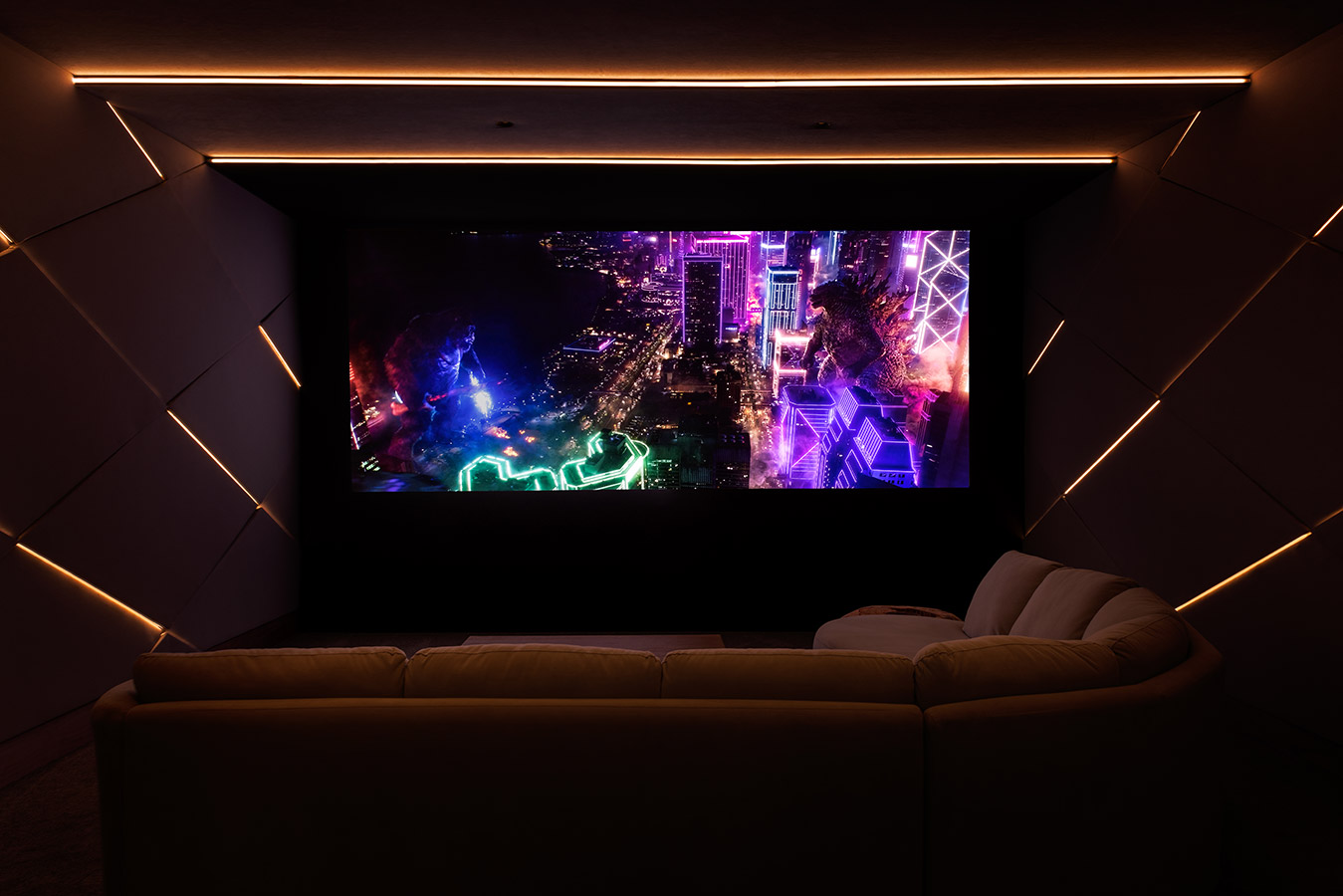 View of Atlanta Home Theater | Entertainment Done Right